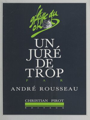 cover image of Un juré de trop